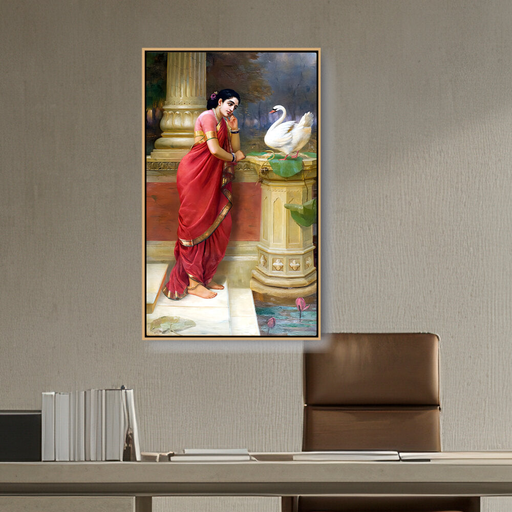 Picasoul - Artist - Hamsa Damayanti - FLOATING FRAME