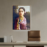 Picasoul - Artist - Radha In The Moonlight - FLOATING FRAME