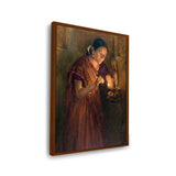 The Divine Flame - Framed Canvas