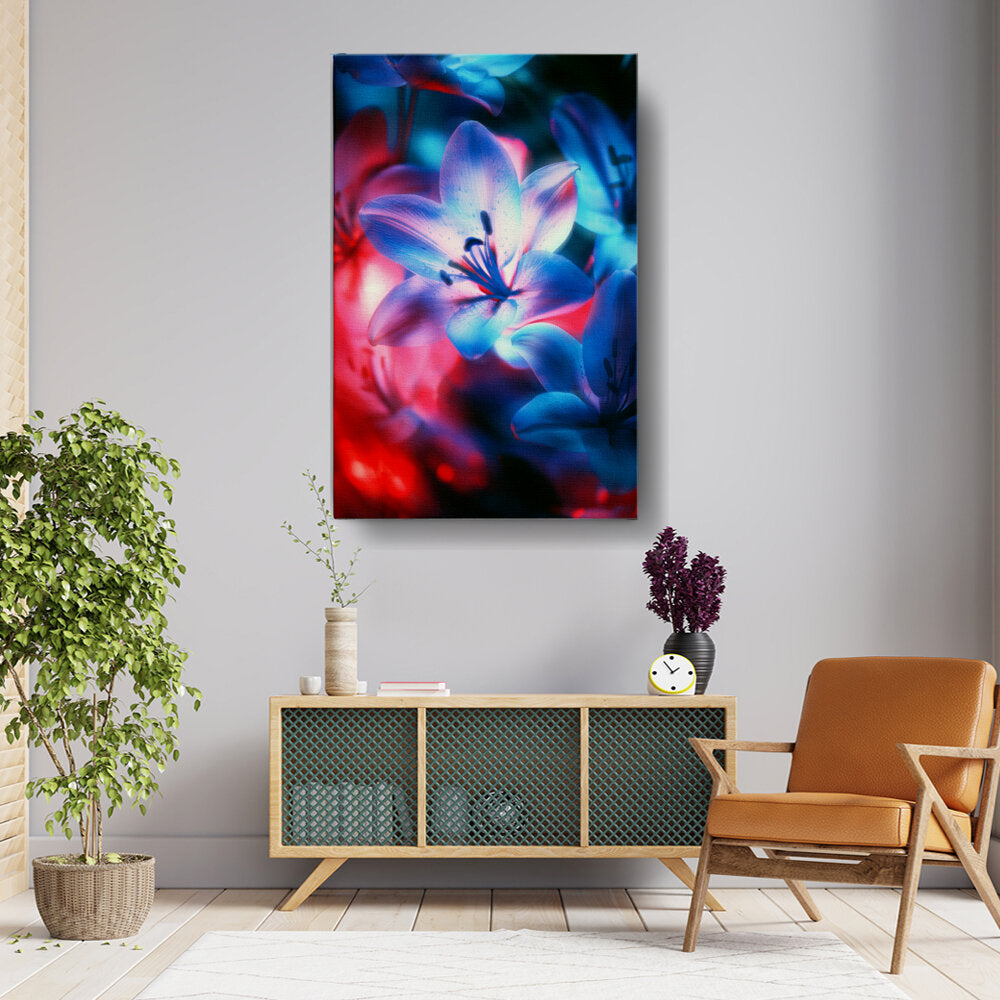 Picasoul - Artist - A Close Up Of A Flower - Wall Canvas