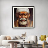 Sai-Baba-Ai Art - WALL MOUNT FRAME