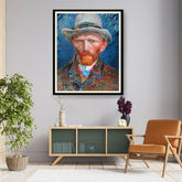 Artist10 - Art - 026_VanGogh_Self_Portrait - WALL MOUNT FRAME