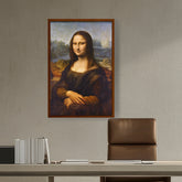 Artist1 - Art - Mona Lisa - Framed Canvas