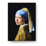 The Girl With A Pearl Earring - FLOATING FRAME