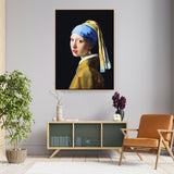 The Girl With A Pearl Earring - FLOATING FRAME