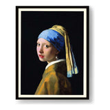 The Girl With A Pearl Earring - WALL MOUNT FRAME