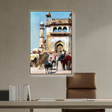 Before_the_Great_Mosque_Mathur - FLOATING FRAME