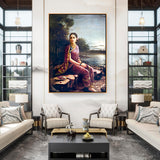 Artist10 - Art - 14_Radha_Moonlight - FLOATING FRAME