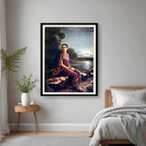 14_Radha_Moonlight - WALL MOUNT FRAME