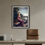 14_Radha_Moonlight - WALL MOUNT FRAME