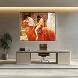 Lady_Godiva_John_Collier - FLOATING FRAME