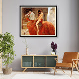 Lady_Godiva_John_Collier - WALL MOUNT FRAME