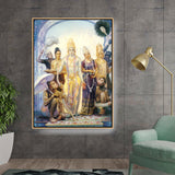 Seetharamalakshmanahanuman - FLOATING FRAME