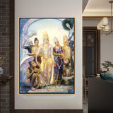 Seetharamalakshmanahanuman - FLOATING FRAME