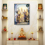 Artist10 - Art - Seetharamalakshmanahanuman - FLOATING FRAME