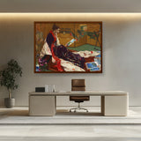 Kimono2 - Framed Canvas