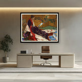 Artist10 - Art - Kimono2 - WALL MOUNT FRAME