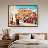 The-arrival-of-prince-humbert- - FLOATING FRAME