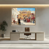 The-arrival-of-prince-humbert- - FLOATING FRAME