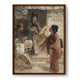 The-cleveland-museum-of-art-BG - Framed Canvas