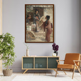 Artist10 - Art - The-cleveland-museum-of-art-BG - Framed Canvas