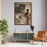 The-cleveland-museum-of-art-BG - Framed Canvas