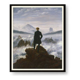 The Wanderer Above The Mists - WALL MOUNT FRAME