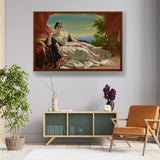 Portrait Of Leonilla - Framed Canvas