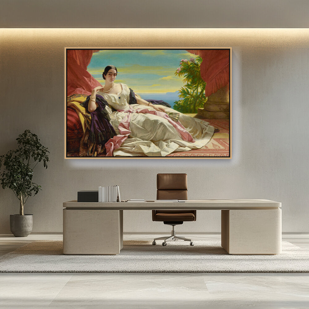 Artist1 - Art - Portrait Of Leonilla - FLOATING FRAME