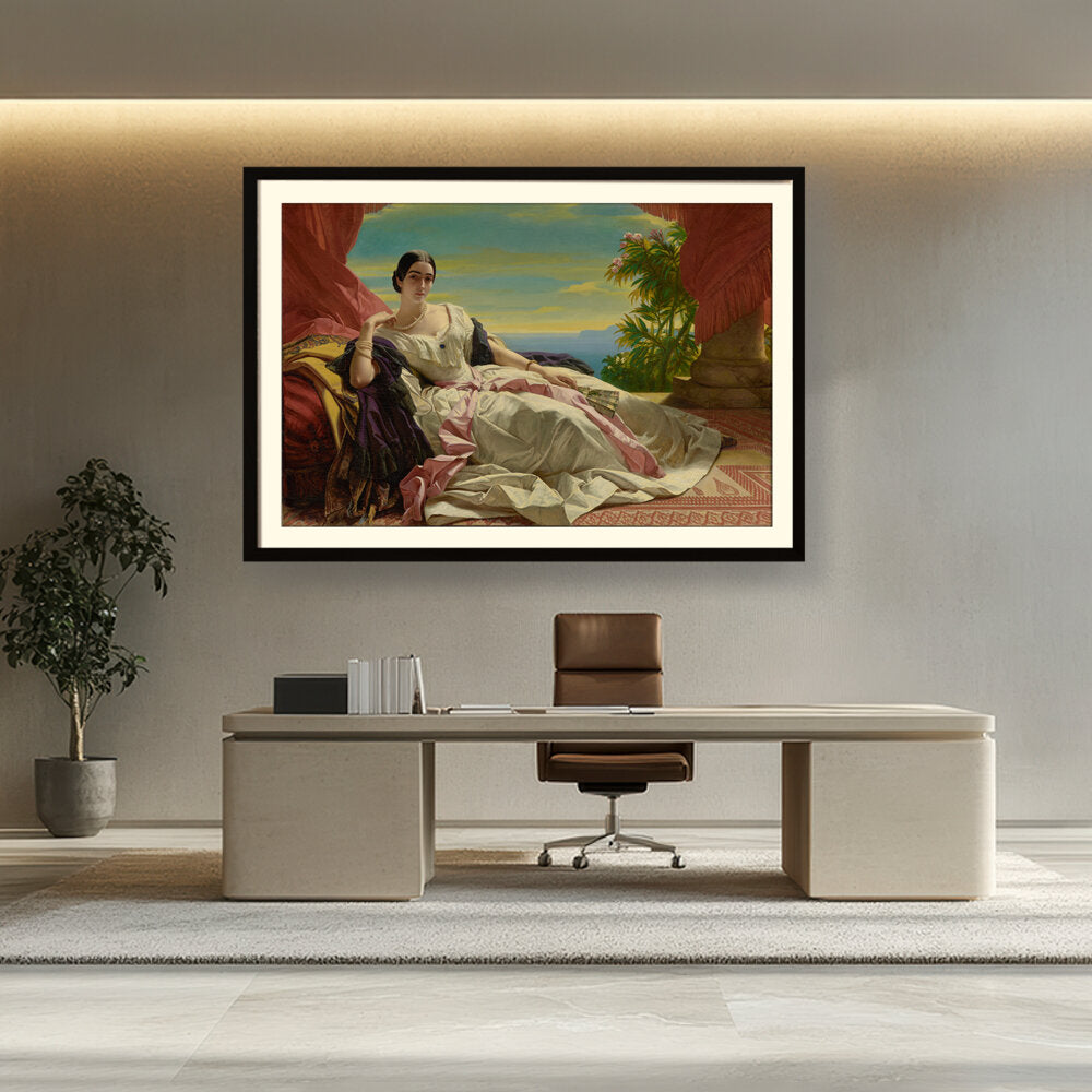 Artist1 - Art - Portrait Of Leonilla - WALL MOUNT FRAME