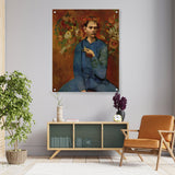 Boy With A Pipe - Acrylic Wall Photo