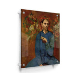 Boy With A Pipe - Acrylic Wall Photo