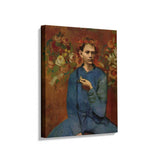 Boy With A Pipe - Wall Canvas