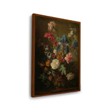 Vase Of Flowers - Framed Canvas