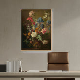 Artist1 - Art - Vase Of Flowers - FLOATING FRAME