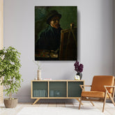 Artist10 - Art - Self-Portrait Of An Artist - Wall Canvas