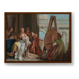 Alexander, Campaspe In Studio - Framed Canvas