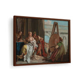 Alexander, Campaspe In Studio - Framed Canvas
