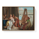 Alexander, Campaspe In Studio - FLOATING FRAME