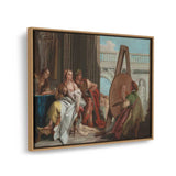 Alexander, Campaspe In Studio - FLOATING FRAME