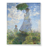 Woman With A Parasol - Acrylic Wall Photo