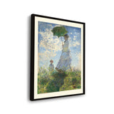 Woman With A Parasol - WALL MOUNT FRAME