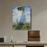 Artist1 - Art - Woman With A Parasol - Wall Canvas