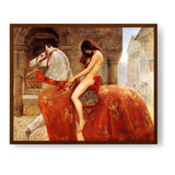 Lady Godiva - Framed Canvas