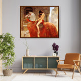 Lady Godiva - Framed Canvas