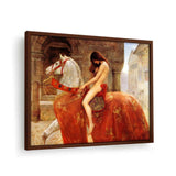 Lady Godiva - Framed Canvas