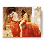 Lady Godiva - FLOATING FRAME