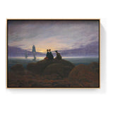 Moonrise By The Sea - FLOATING FRAME