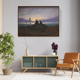 Moonrise By The Sea - FLOATING FRAME