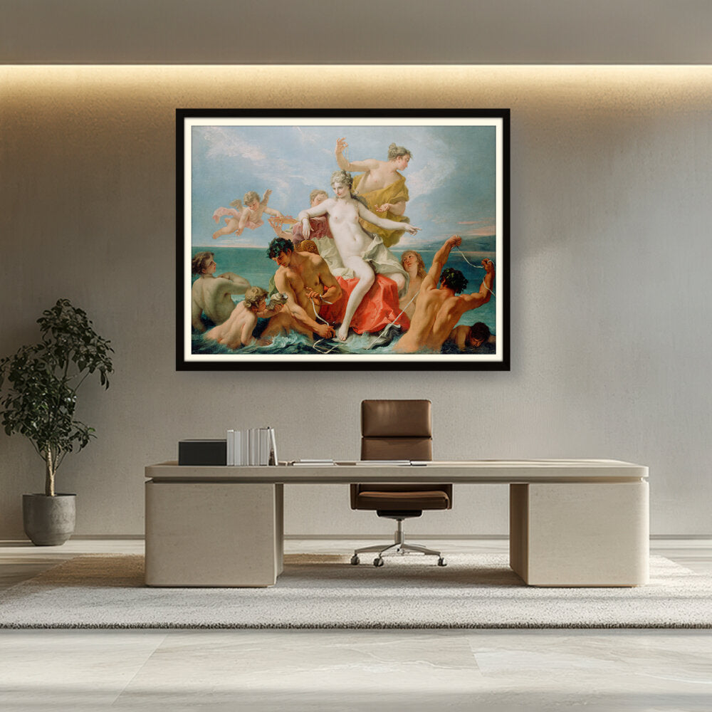 Artist1 - Art - Triumph Of The Marine Venus - WALL MOUNT FRAME